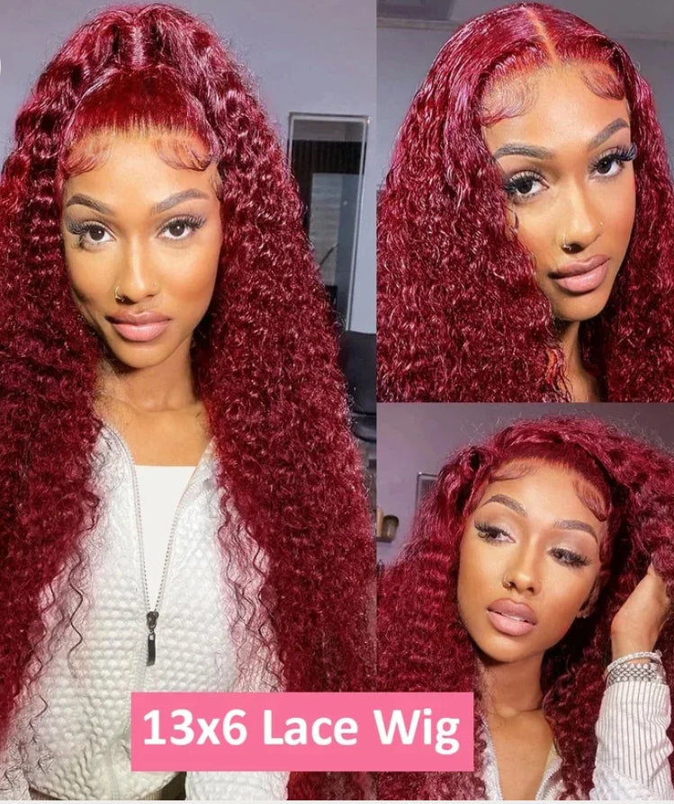 BURGUNDY WIGS