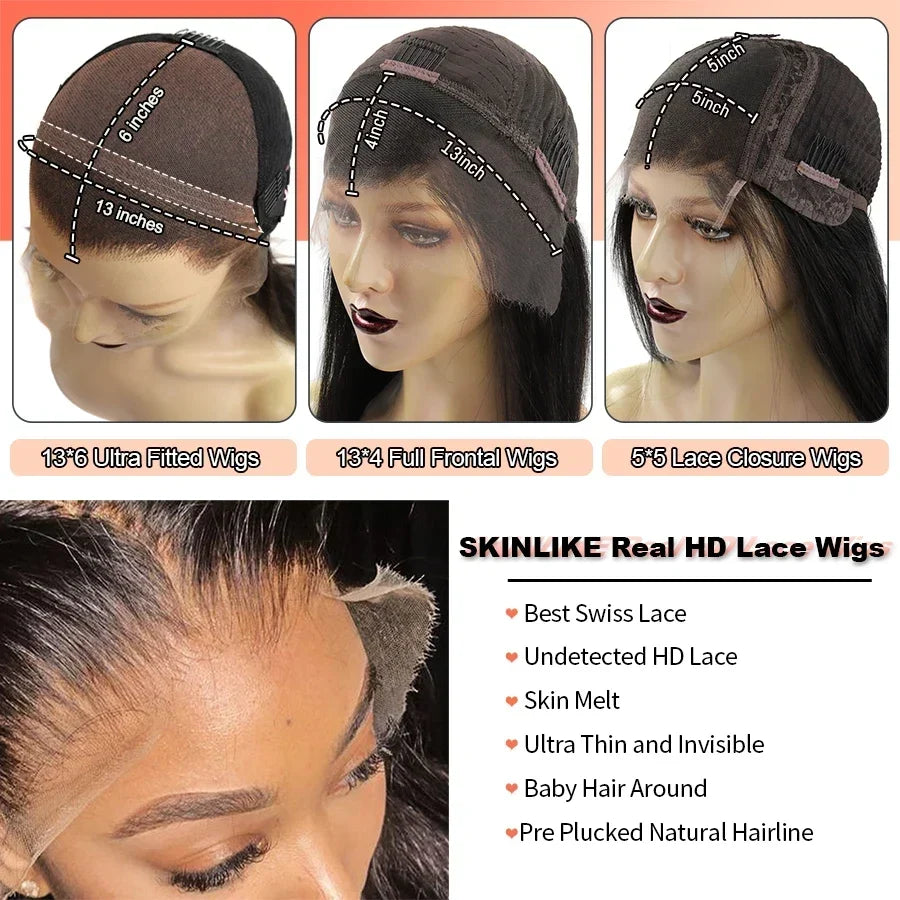 BEEOS 1B/613 Oreo Highlight 13x6 HD Lace Frontal Wig 250% Pre Plucked 613 Blonde Body Wave 5x5 HD Lace Closure Wig For Women